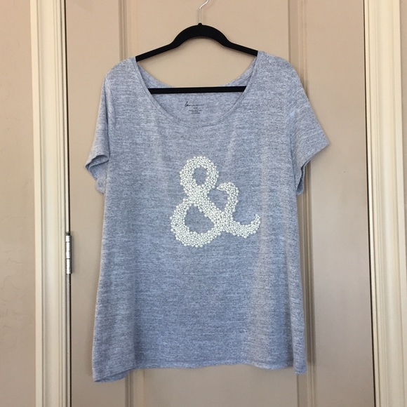 Lane Bryant Tops - Lane Bryant Embellished tee